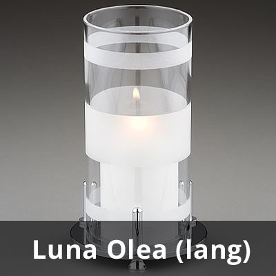 Tischleuchte Luna Olea (lang)